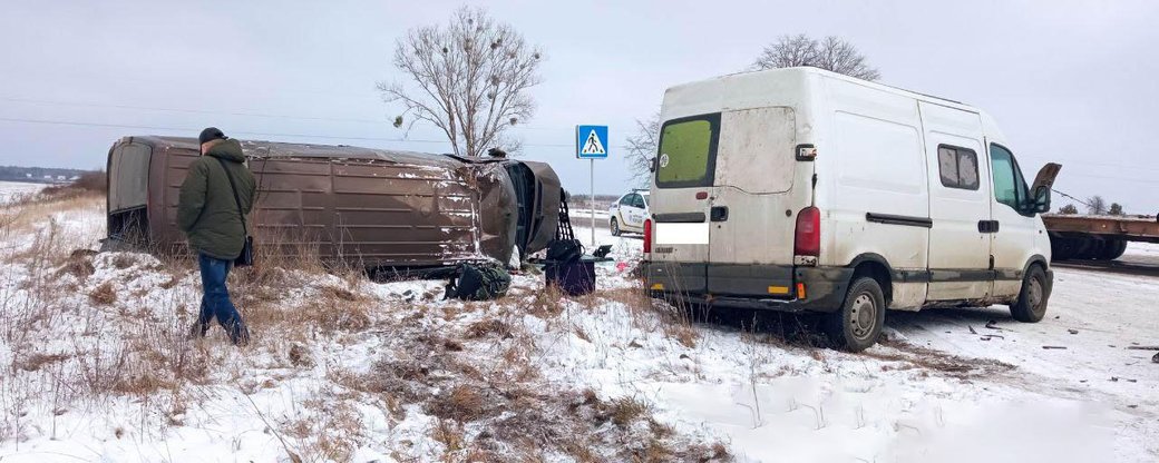 На Рівненщині у ДТП потрапила маршрутка