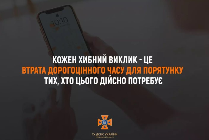 Відповідальність за хибний дзвінок