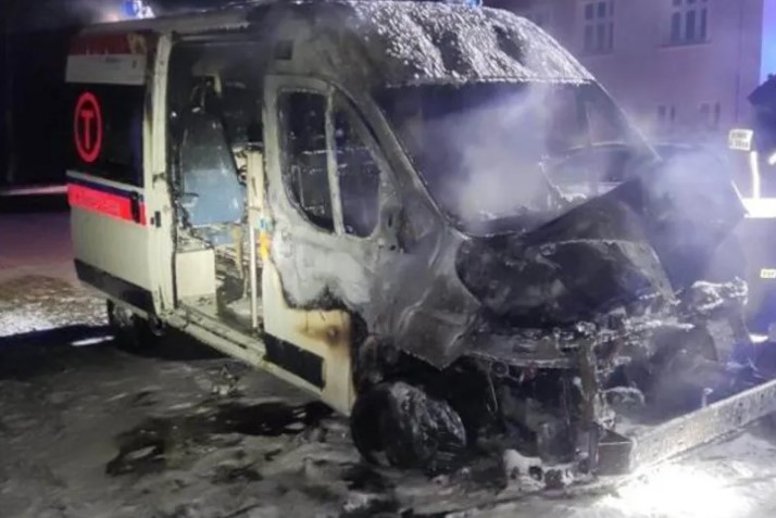 У Польщі підпалили машини 